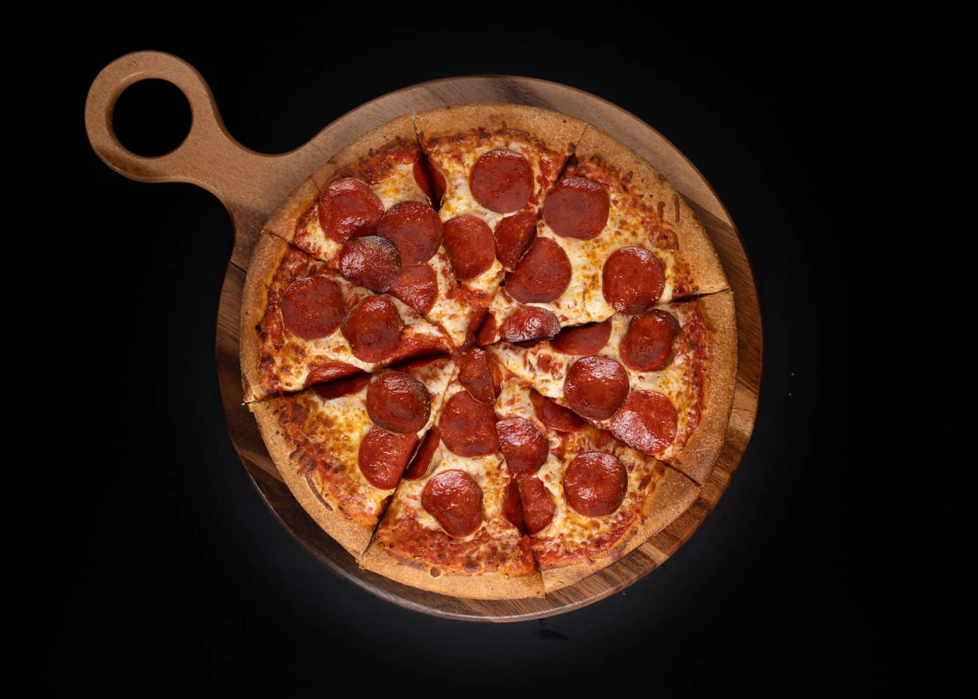 Pepperoni Pizza at 8 Stone Pizza in Mill Woods, Edmonton